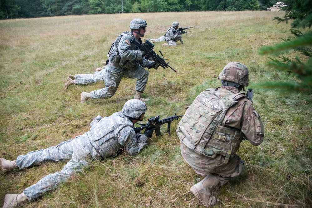 554 Military Police Company in Boeblingen Local Training Area