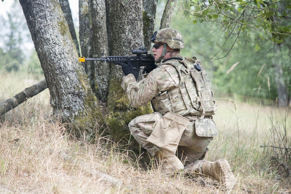 554 Military Police Company in Boeblingen Local Training Area