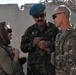 Afghan National Army 205th Corps and TAAC-S leadership conduct aerial battlefield familiarization to key terrain in Afghanistan