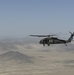 Afghan National Army 205th Corps and TAAC-S leadership conduct aerial battlefield familiarization to key terrain in Afghanistan