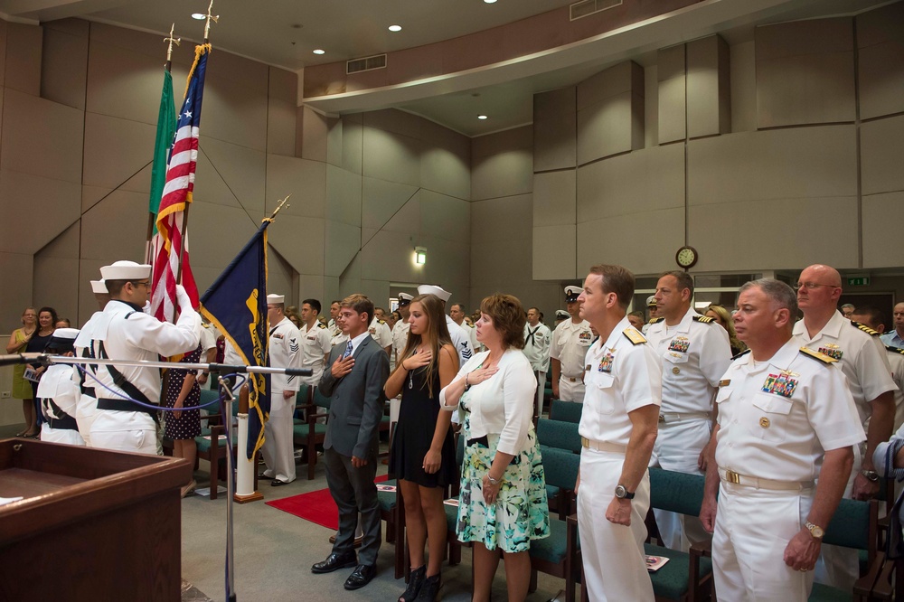 Change of command ceremony