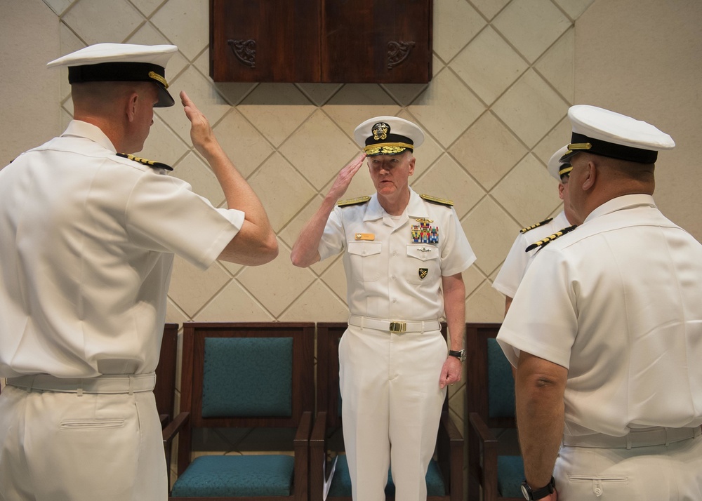 Change of command ceremony