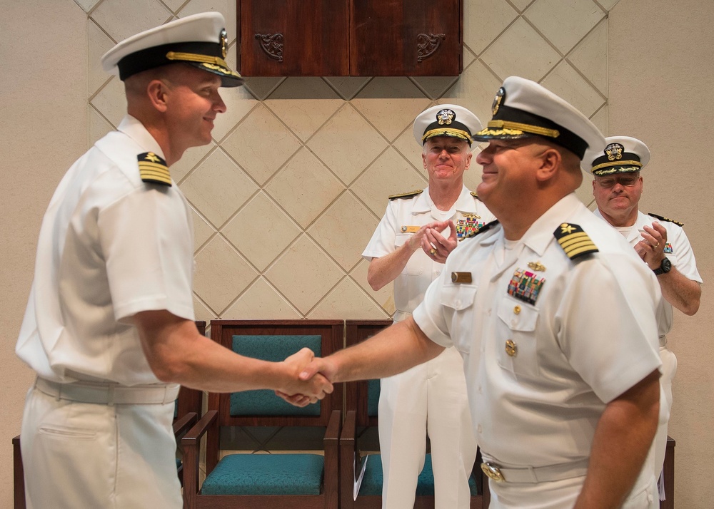 Change of command ceremony