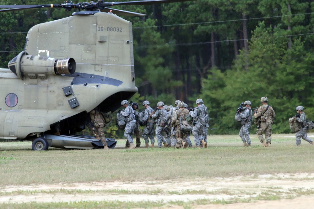 Loading the Chinook