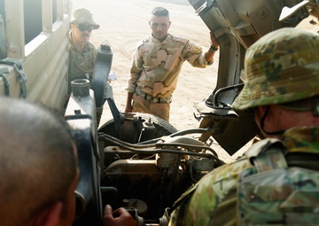Operation Inherent Resolve vehicle inspection