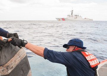 US agencies stop semi-submersible, seize 12,000 pounds of cocaine