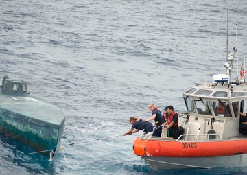 US agencies stop semi-submersible, seize 12,000 pounds of cocaine