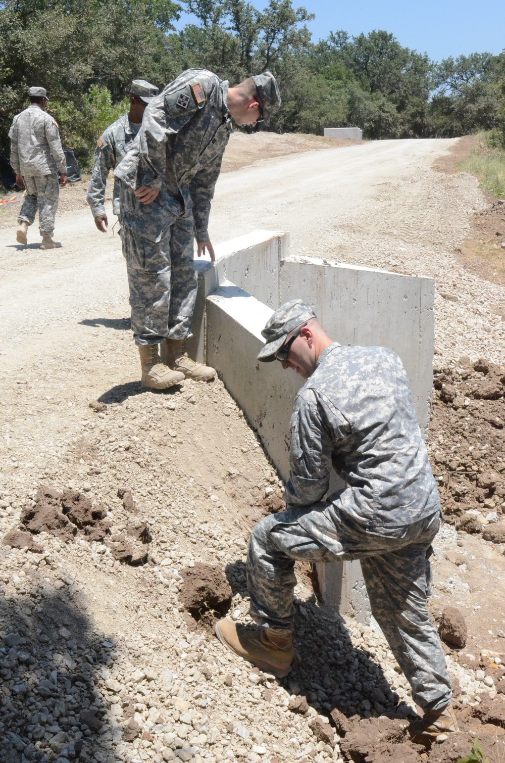 68th Engineer Company builds, repairs roads in Texas
