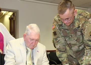 Former 7ID commander tours building named in his honor