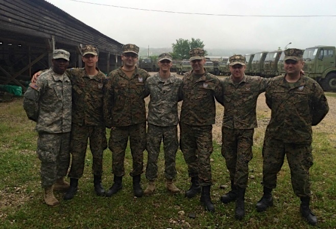 17th Field Artillery officer leads cadets in Bosnia