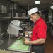 USS Essex Sailor prepares dinner