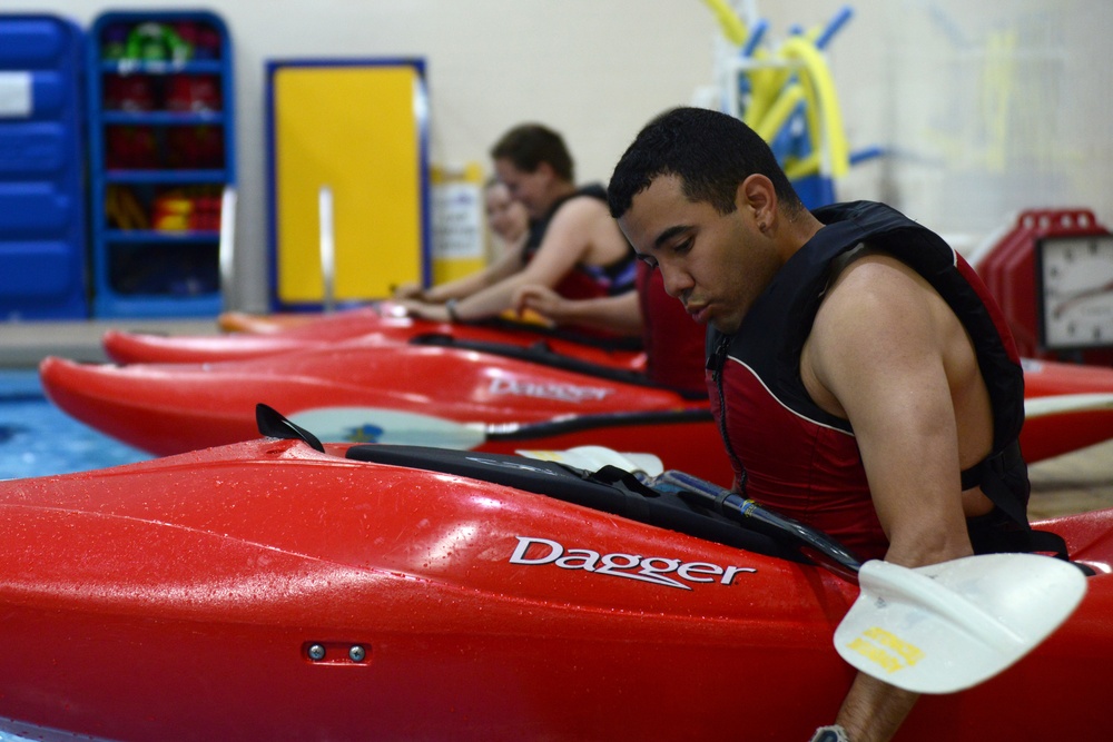 FSS hosts kayak training