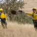 California Soldiers do hand crew training