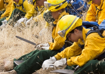 79th IBCT Soldiers train to fight California wildfires