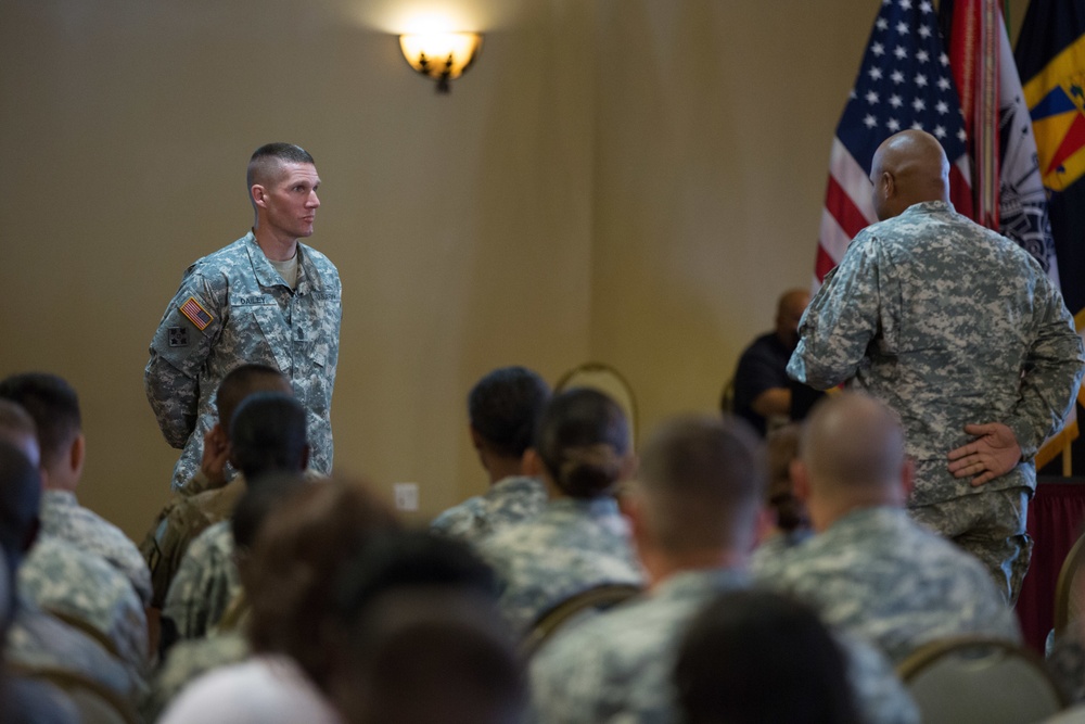 SMA town hall meeting, Fort Irwin