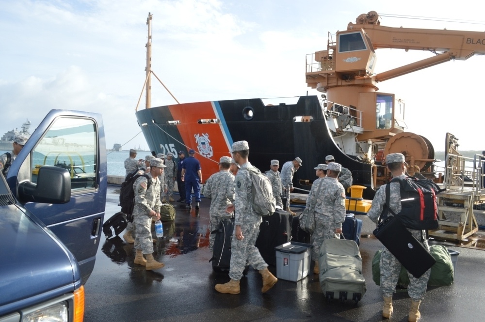 Coast Guard continues response to Typhoon Soudelor