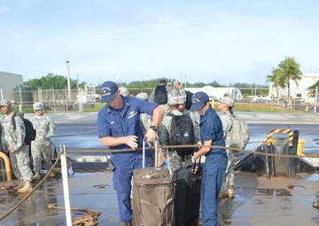 Coast Guard continues cleanup, recovery efforts in Saipan following Typhoon Soudelor