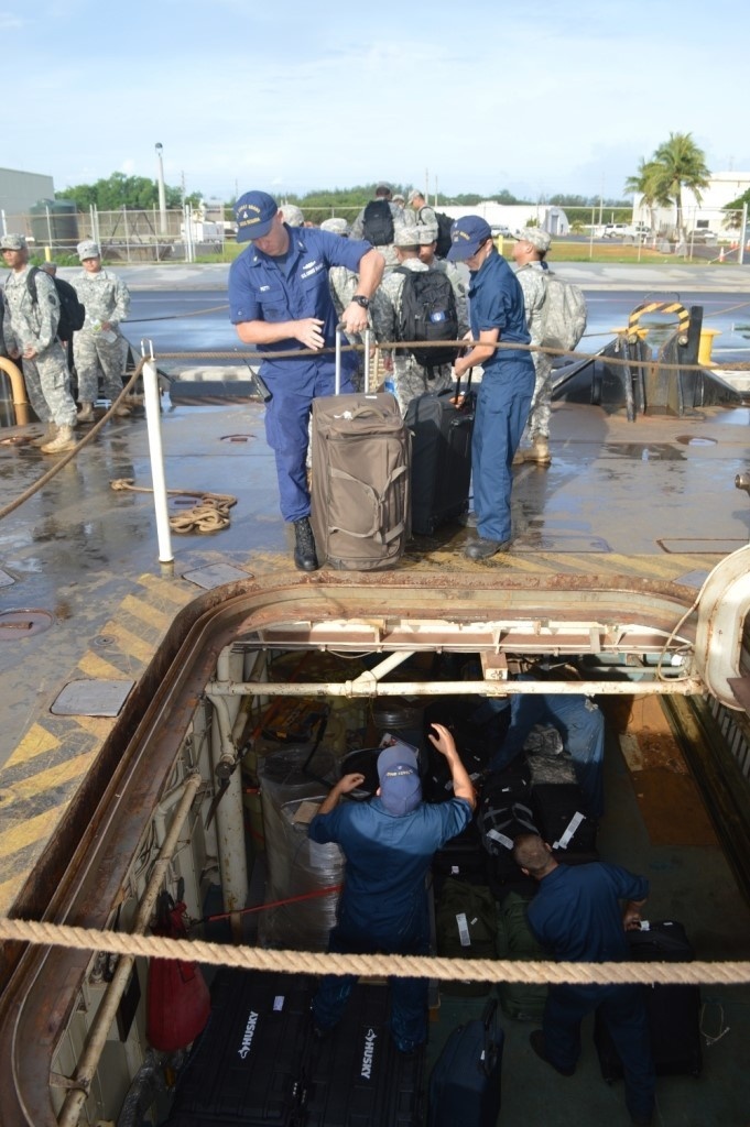 Coast Guard continues response to Typhoon Soudelor