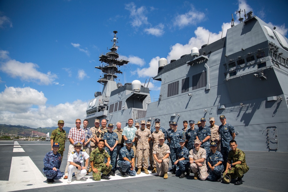 Japan invites U.S. aboard ships in Pearl Harbor