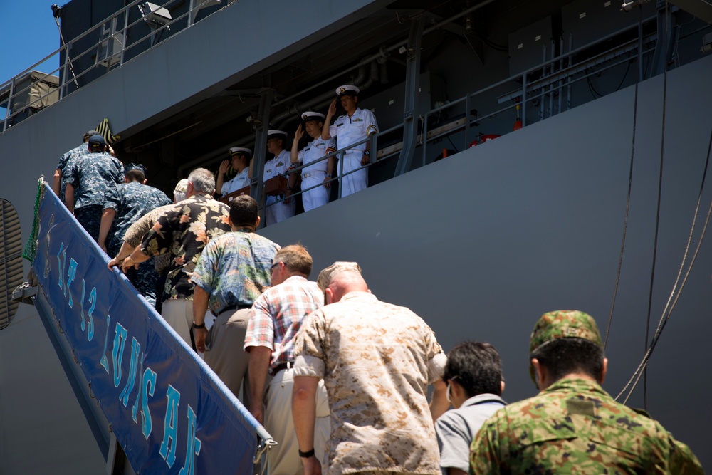 Japan invites U.S. aboard ships in Pearl Harbor