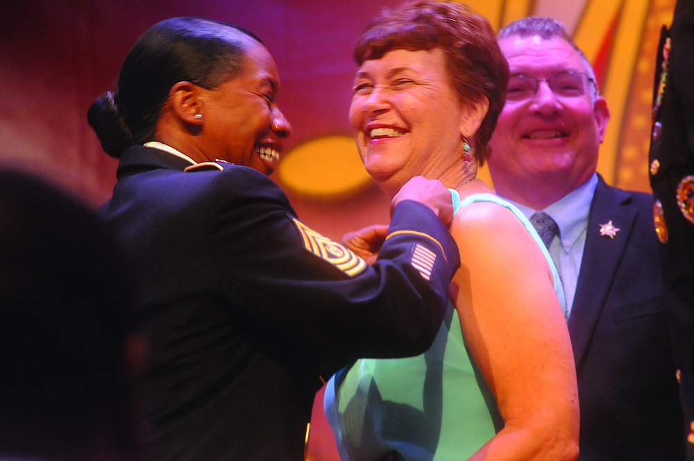 Transportation Corps honors spouses