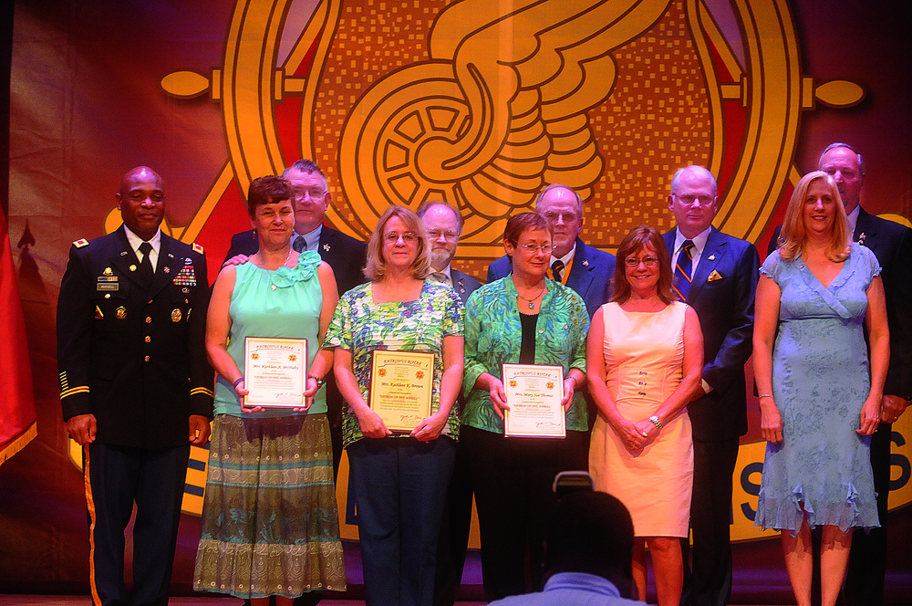 Trans Corps honor retirees, spouses