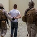 Escorting the suspect