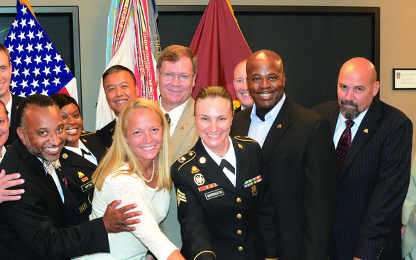 Members of Trans Corps recognized