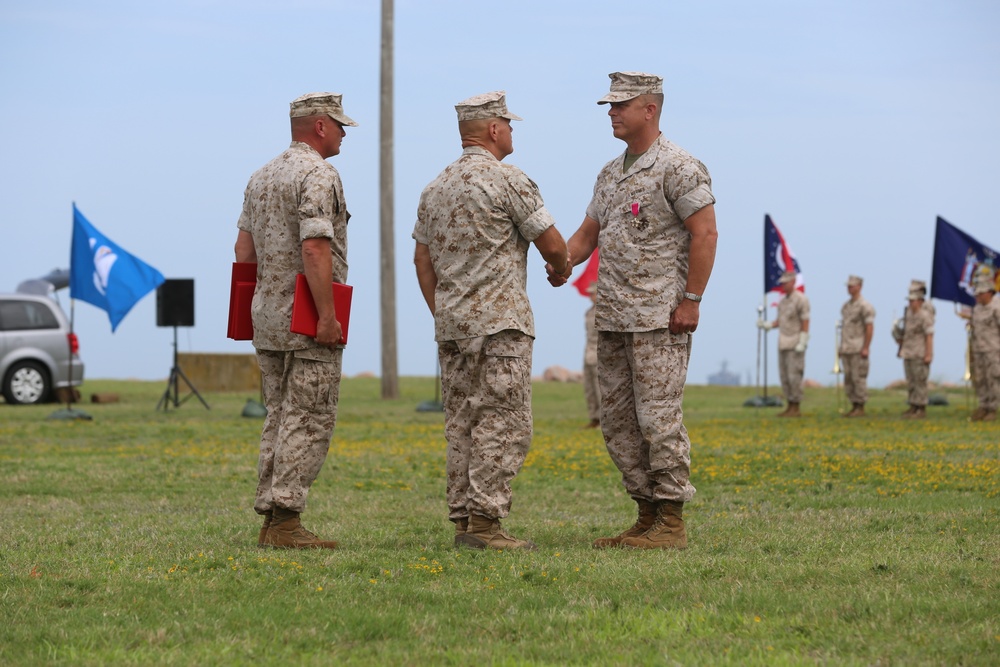 Marine Corps Security Cooperation Group Change of COmmand