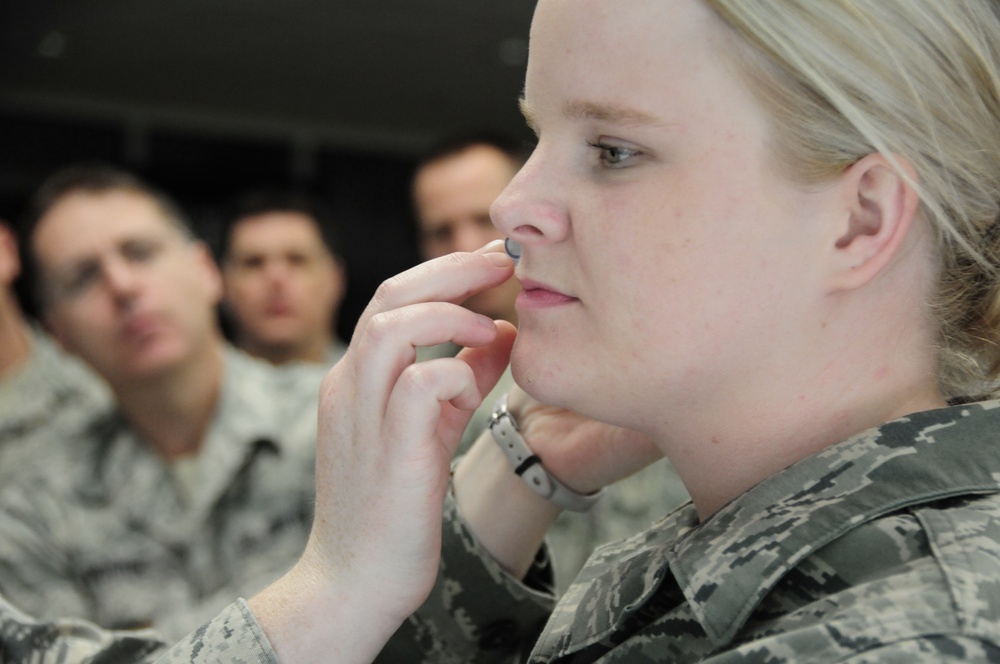 Berry Field ANGB Airmen train for Self Aid and Buddy Care