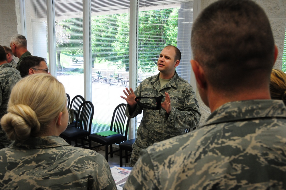 Berry Field ANGB Airmen train for Self Aid and Buddy Care