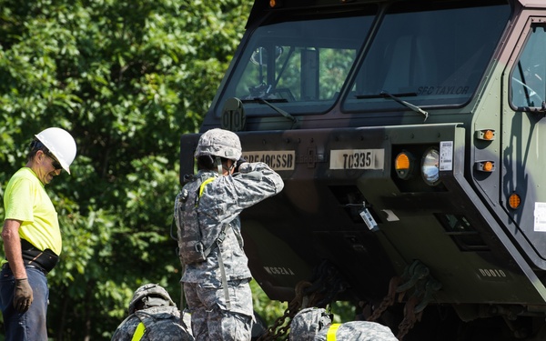 Sword Soldiers prepare for training