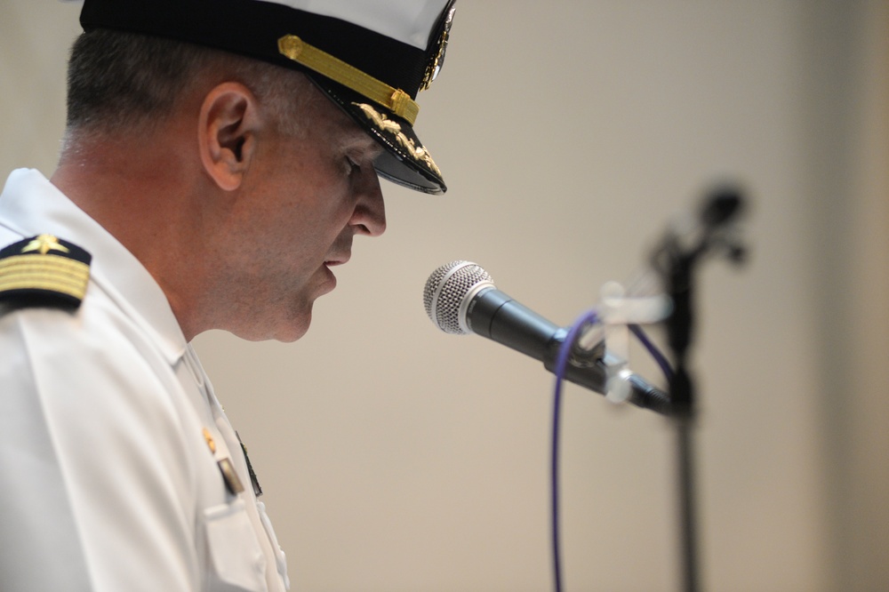 Change of command at Naval Support Activity Naples, Capodichino