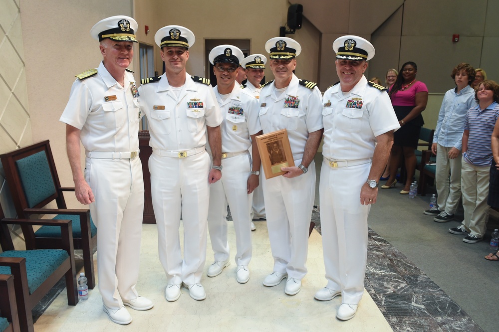 Change of command at Naval Support Activity Naples, Capodichino