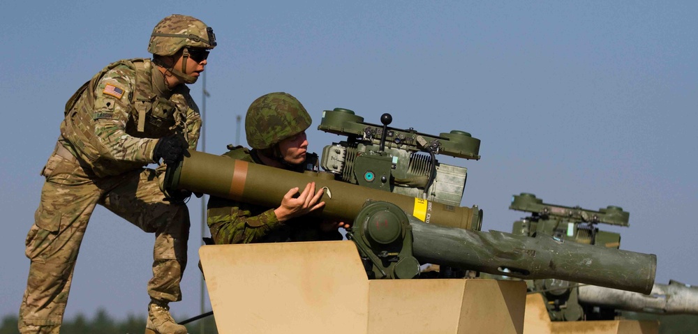Bilateral wire guided missile training conducted in Lithuania