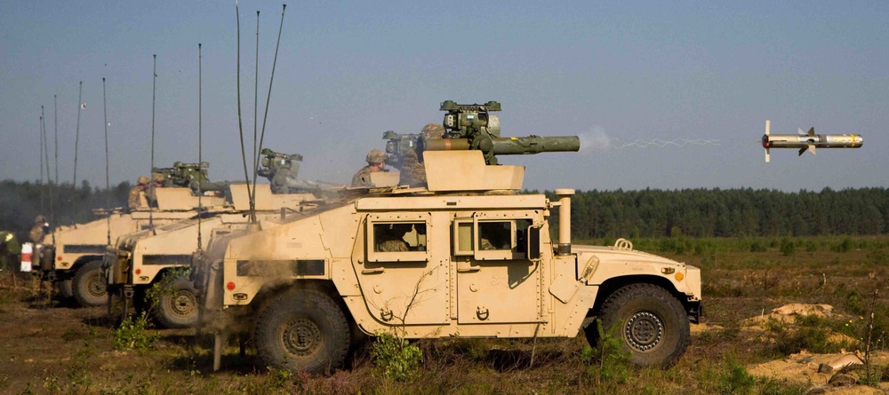 M41A7 TOW ITAS fires missile