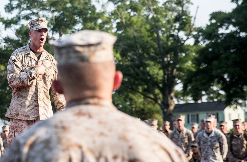 Pavement Pounders: II MEF hikes Camp Lejeune to maintain combat readiness, build unit cohesion