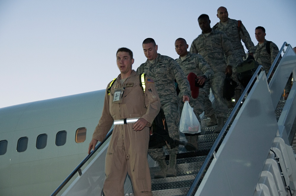 108th Airmen return from deployment