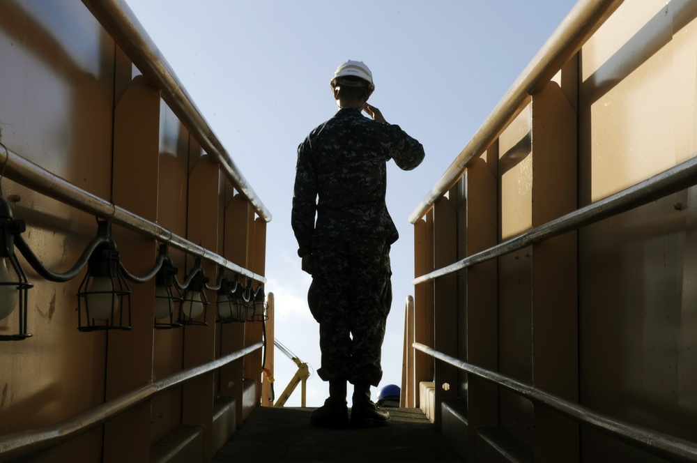 USS San Diego operations