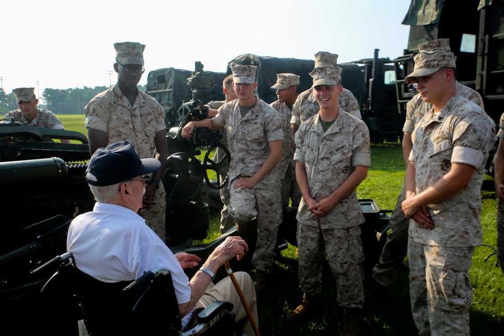 4th Marine Division Association presents static display for veterans