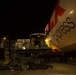 VMAQ-3 loads cargo onto commercial cargo aircraft