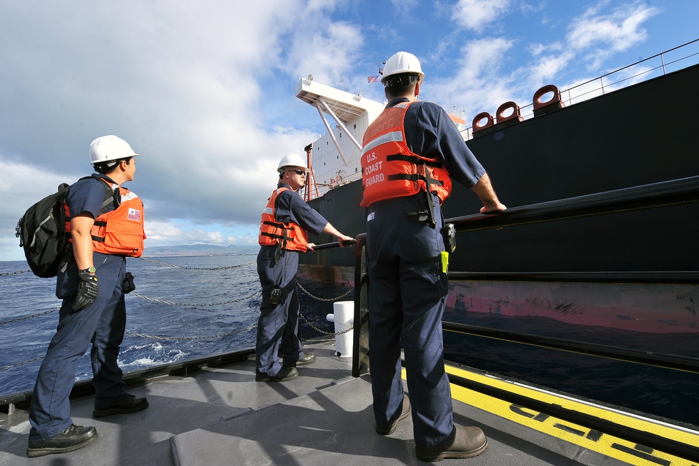 US Coast Guard helps maintain vitality of Port Honolulu