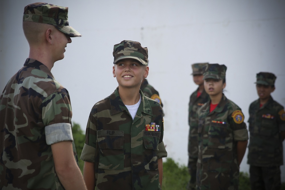 Pyramid Rock Young Marines build a foundation for future