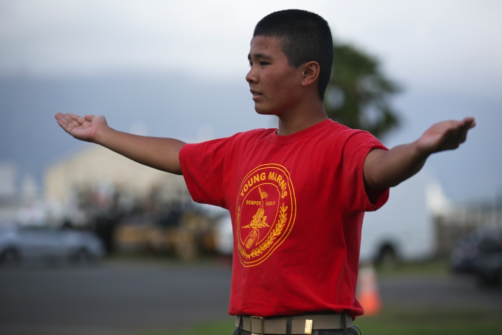 Pyramid Rock Young Marines build a foundation for future