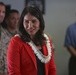 Gabbard visits, speaks with Wounded Warrior Bn.