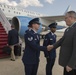 Deputy secretary of defense departs for California