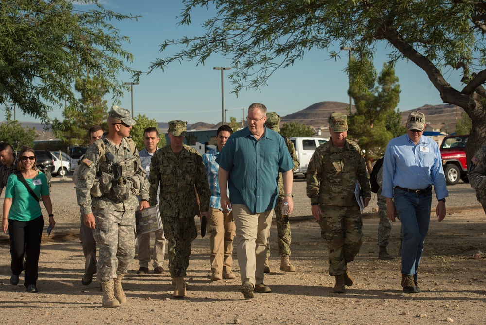 Deputy secretary of defense visits Fort Irwin