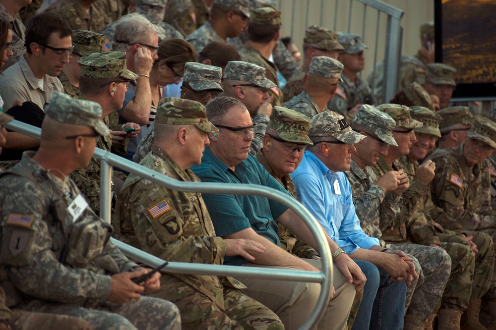 Deputy secretary of defense visits Fort Irwin