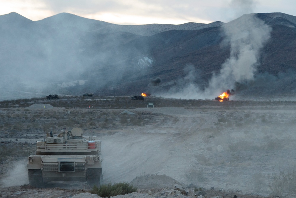 Deputy secretary of defense visits Fort Irwin