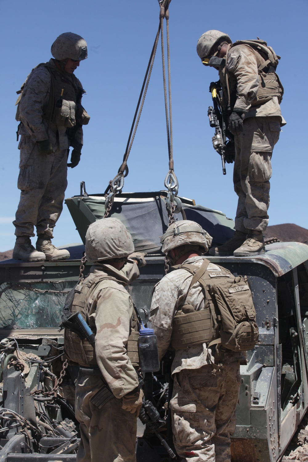 CLB-1 showcases readiness in vehicle recovery mission